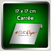 Enveloppe 17 x 17 cm - Carrée - sans fenêtre