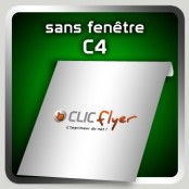 Enveloppe 22,9 x 32,4 cm - C4 - sans fenêtre
